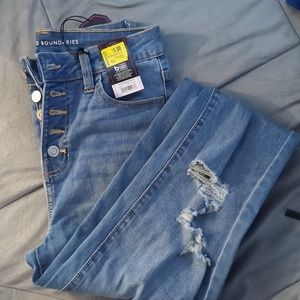 High wasted skinny fit